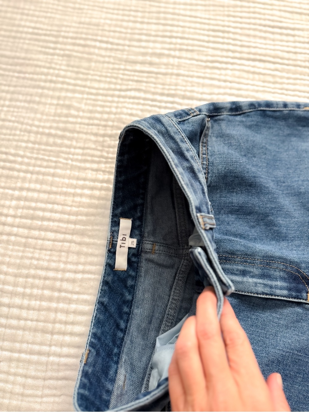 TiBi Classic Brancusi Barrel Jean - Picture 6 of 7